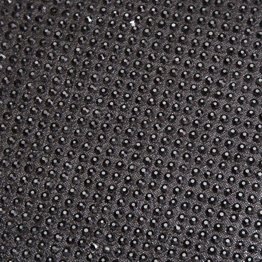 Rhinestone Zip Around Square Jewelry Box