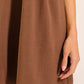 Airflow Tie-Front Cutout Mini Dress