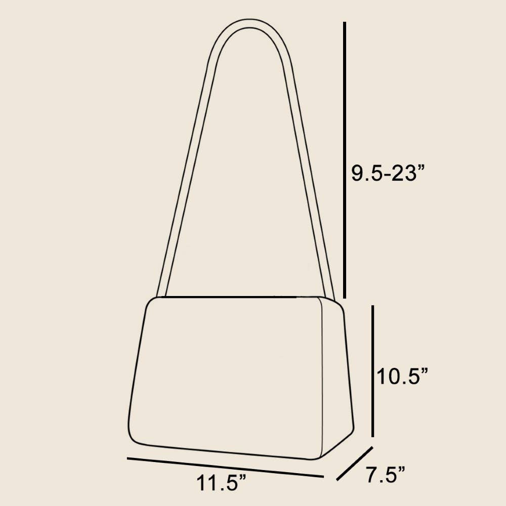 Studded Leather Bucket Bag
