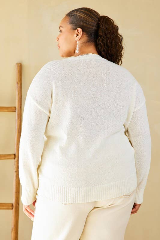 Plus Size Love Sweater