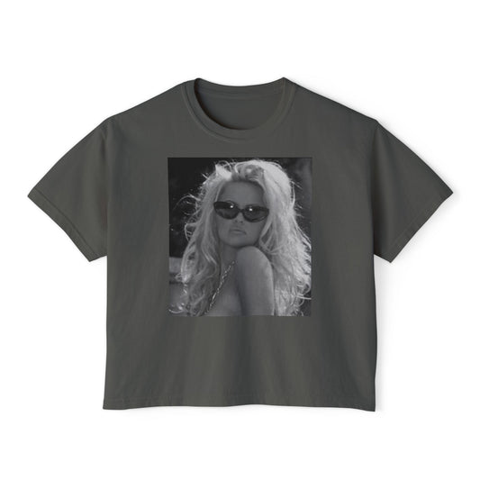 “Platinum Power” Women's Graphic Boxy Tee