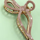 JUMBO CELLULOSE CASTING BOW HAIR CLAW CLIPS