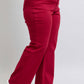 Heart Shaped Back Pockets High Waisted 90's Straight- PLUS