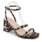 Trendy heeled sandal with strap H8-902