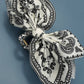 PAISLEY BOHO VINTAGE HAIR CLAW CLIPS