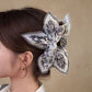 PAISLEY BOHO VINTAGE HAIR CLAW CLIPS