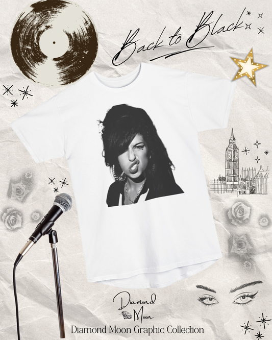 “Back to Black” Graphic Tee