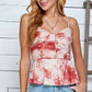 Sunburst Swirl Peplum Top