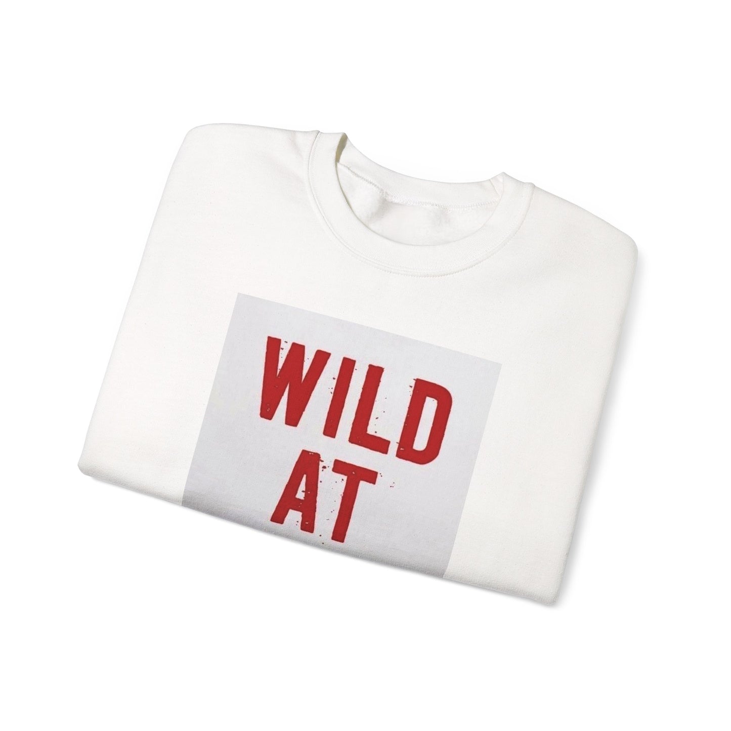 Wild At Heart Crewneck Sweatshirt — Graphic Sweatshirt, Valentine's Day Casual Pullover