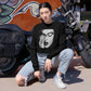 “Diamonds and Dreams” Graphic Women's Cropped Sweatshirt