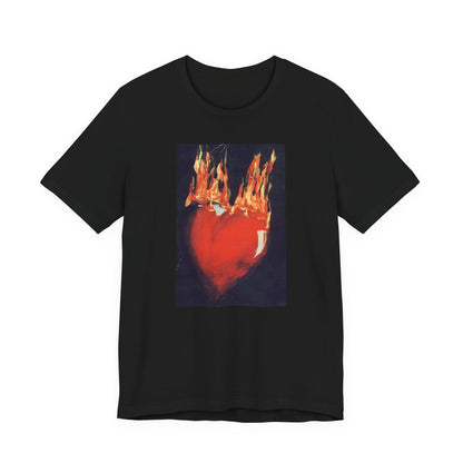 Burning Love Unisex Jersey Short Sleeve Tee