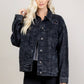 Destroyed Oversize Denim Jacket