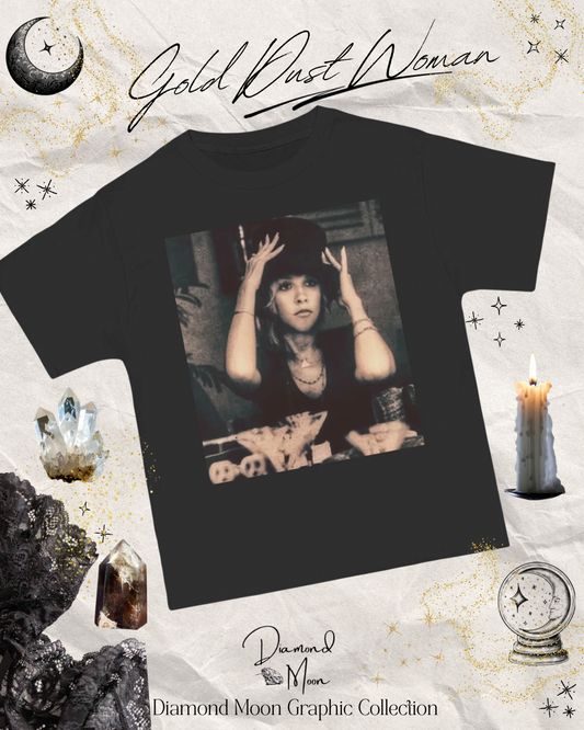 Gold Dust Woman Vintage-Inspired Beefy-T® Short-Sleeve T-Shirt - Retro Graphic Tee