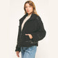 DEVIN FAUX SHEARLING AVIATOR JACKET