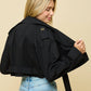 2509 - CROPPED TRENCH JACKET