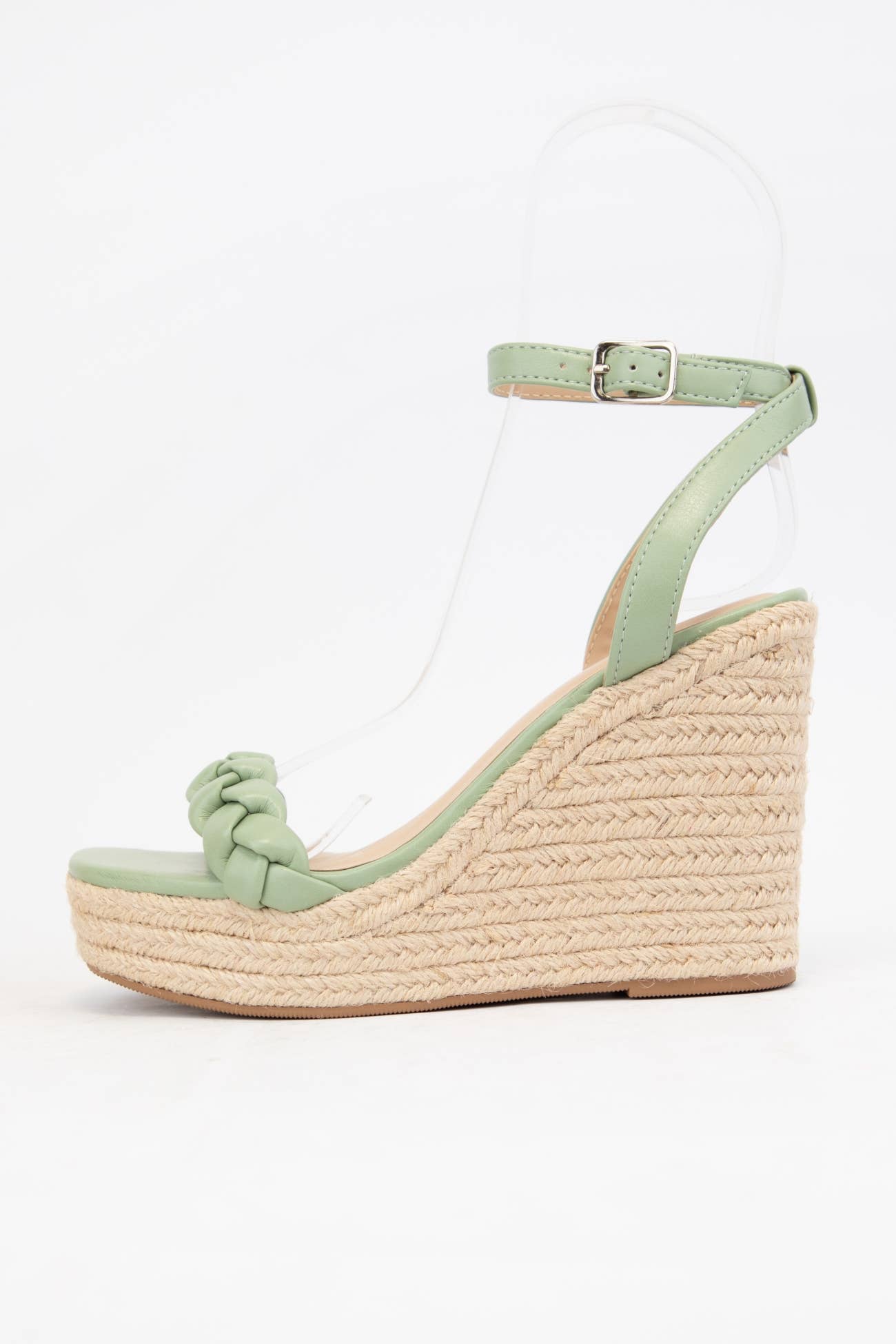 WEEKLY DEAL MICHELA BRAID STRAP ESPADRILLES WEDGE