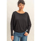 Dolman Long Sleeve Top