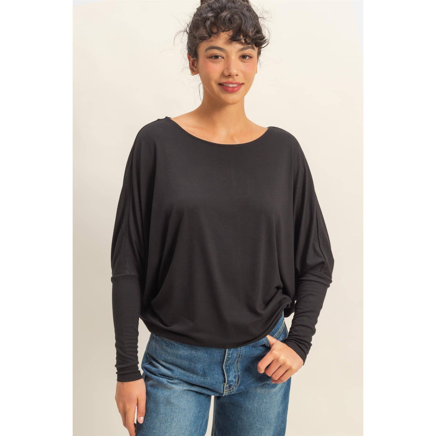 Dolman Long Sleeve Top