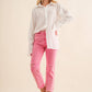 22418P - Studded Rhinestone Denim Jeans