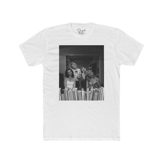 What are you looking at photo T-Shirt — Retro Black & White Music Tee