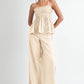 Crochet High Waist Pants