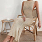 Hollow Out Slit Swim Cover Up