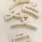 PEARL HAIR CLAW CLIPS | 40H736