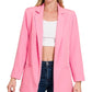Lime Solid Classic Blazer