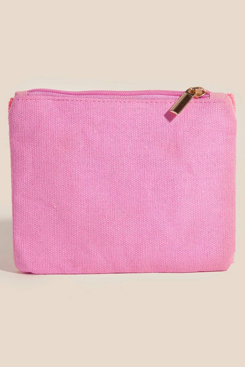 Botox Money Beaded Coin Purse
