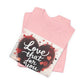Love That For You T‑Shirt — Heart Script Valentine Tee