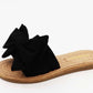 Bamboo ATHENA-24 Women Braided Sole Bow Tie Slipon Sandals