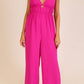Airflow Tie-Back Wide Leg Jumpsuit