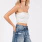 P1355R-MD HIGH RISE RIGID RELAXED MIDI SHORT W/ FRAYED HEM