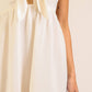 Airflow Tie-Front Cutout Mini Dress