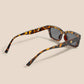 Acetate Rectangle Sunglasses Set