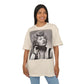 Vintage Glam Unisex Heavy Oversize Tee - Retro Style Fashion Icon Graphic
