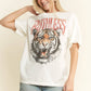 RUTHLESS TIGER GRAPHIC TOP