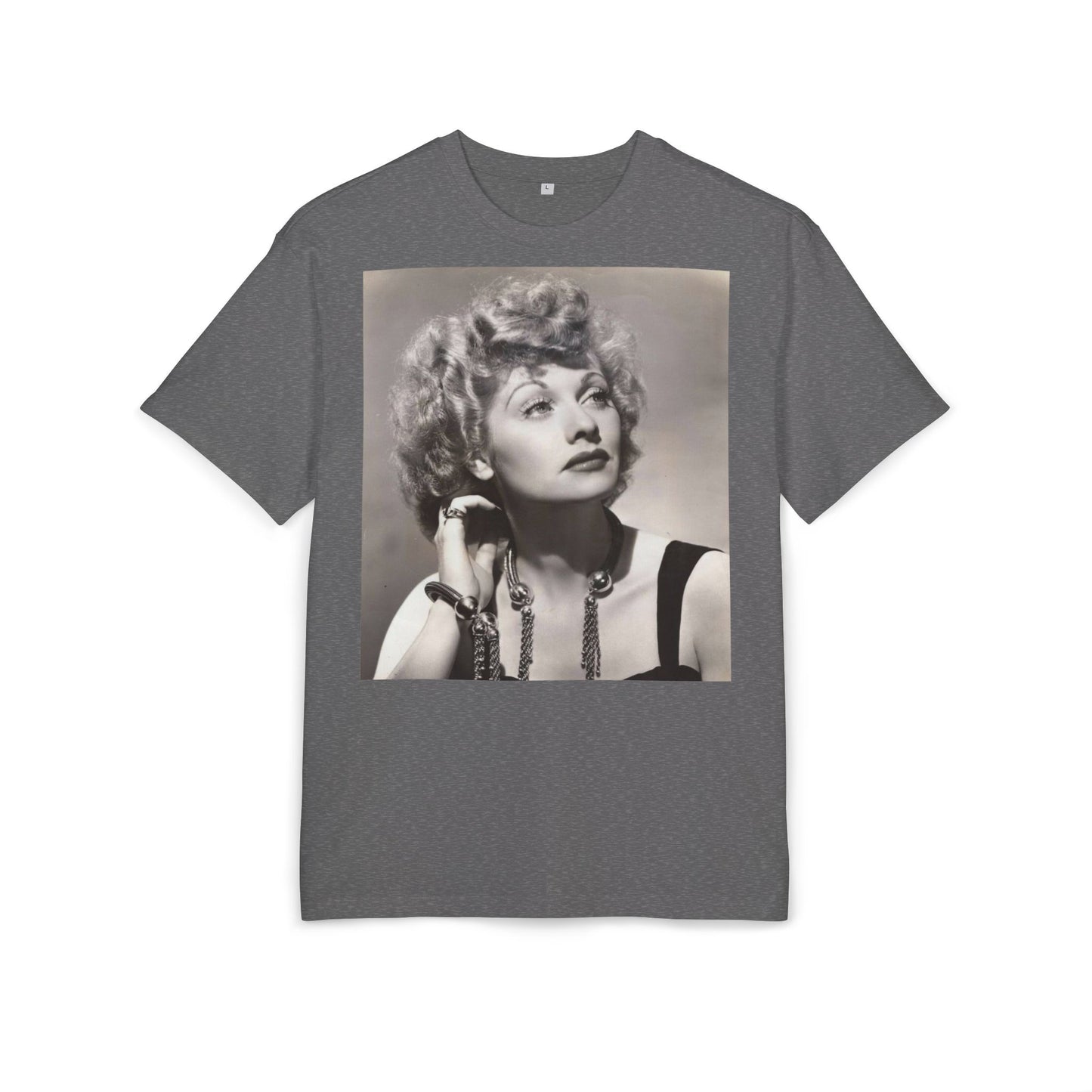 Vintage Glam Unisex Heavy Oversize Tee - Retro Style Fashion Icon Graphic