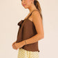 Tie Front Flowy Cami Top