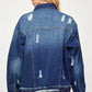 OVERSIZED COTTON DENIM JACKET