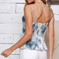 Sunburst Swirl Peplum Top