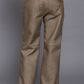 Washed Faux Leather Long Pants