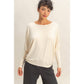 Dolman Long Sleeve Top