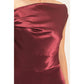 Asymmetrical Cowl Neck Wide Leg Jumpsuit