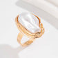 NEW WRINKLED THREE-DIMENSIONAL LOVE ALLOY RING_CWMM3241