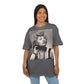 Vintage Glam Unisex Heavy Oversize Tee - Retro Style Fashion Icon Graphic
