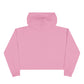 Cropped Hoodie - Feminine Bow Design for International Women's Day