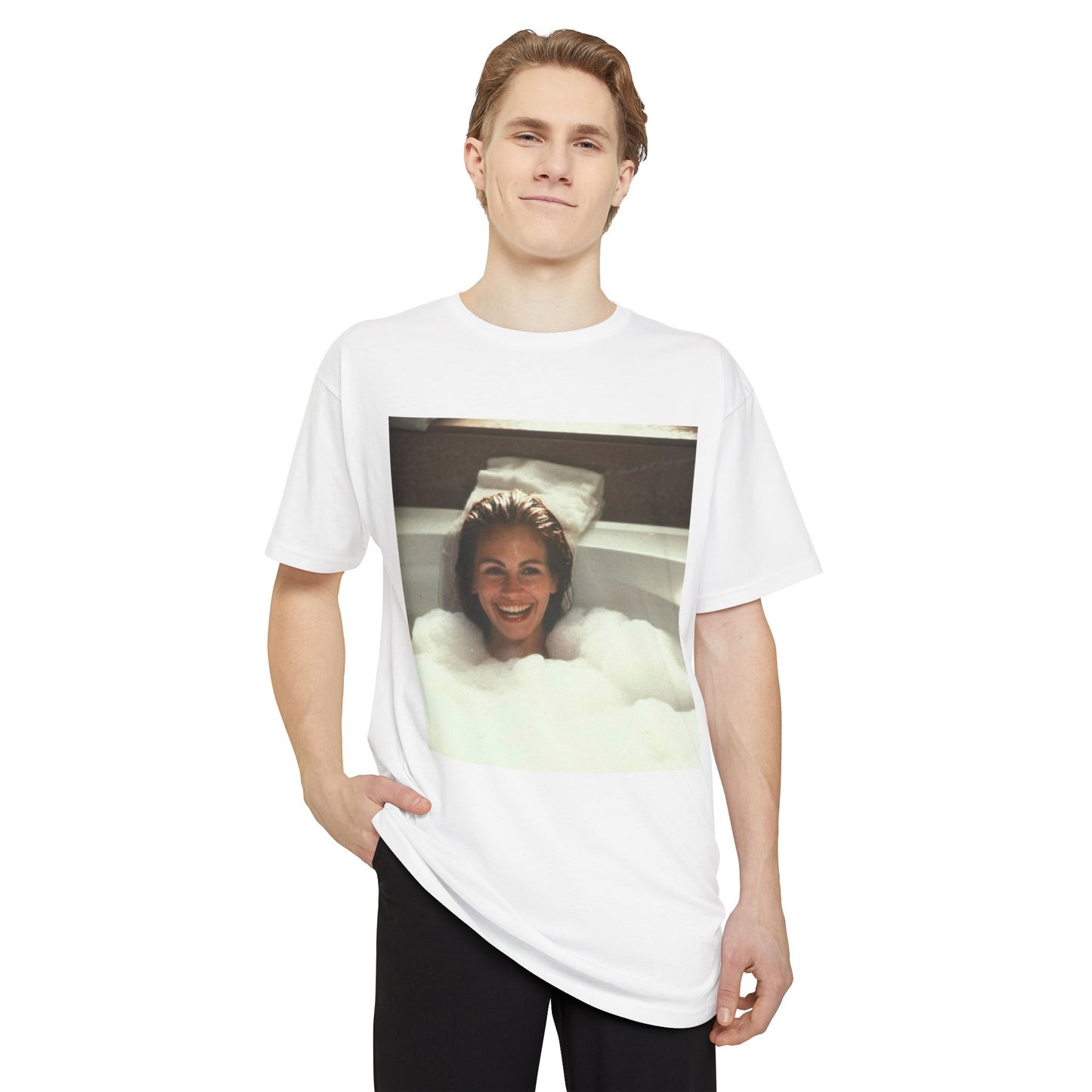 “Prettiest Woman” Unisex Long Body Urban Tee