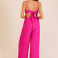 Airflow Tie-Back Wide Leg Jumpsuit