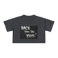 Spooky Fun Women's Crop Tee - Perfect for Halloween, Ghost Lovers, and Casual Style, Statement Shirt, Fashion Tee, Everyday Wear